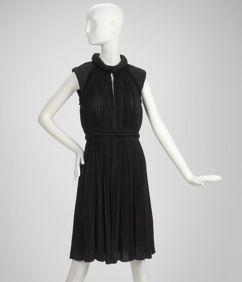 Holly Golightly wearing the original Black Column Maxi Dress on Breakfast at Tiffany's