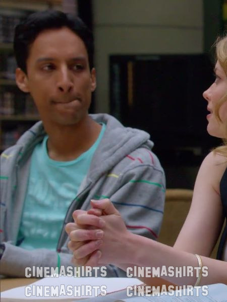 Abed Nadir wearing the original Everyday Zip-Up Hoodie on Community