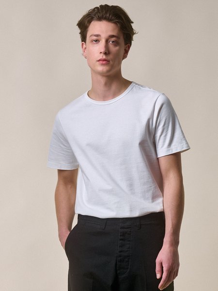 Merz b. Schwanen 215 Loopwheeled Tee (White)