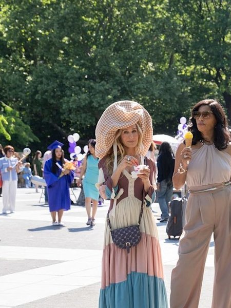 Maryam Keyhani “Head in the Clouds” Gingham Hat