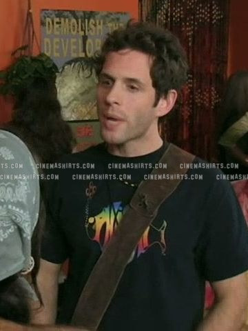 Dennis Reynolds wearing the original Phish Classic Rainbow Logo Tee on It's Always Sunny in Philadelphia
