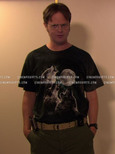 The Mountain Three Wolf Moon T-Shirt