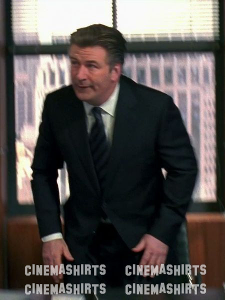 Jack Donaghy wearing the original Navy Power Suit on 30 Rock