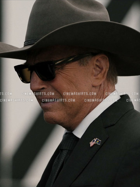 John Dutton wearing the original Felt Cowboy Hat on Yellowstone