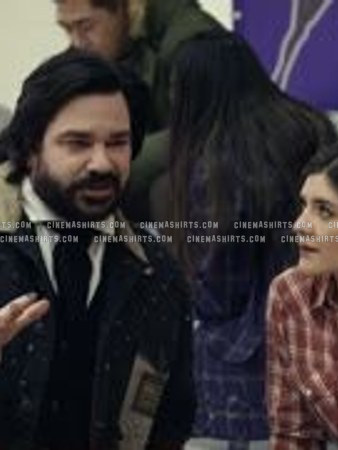Laszlo Cravensworth wearing the original Men's Denim Trucker Jacket on What We Do in the Shadows