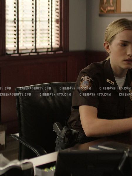 Roscoe Conklin wearing the original Short-Sleeve Police Uniform Shirt on Reacher