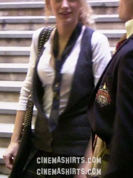 Serena van der Woodsen wearing the original Pleated Plaid Mini Skirt on Gossip Girl