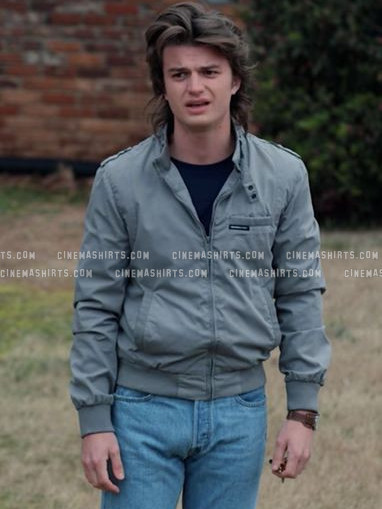 Members Only Classic Iconic Racer Jacket (Grey)